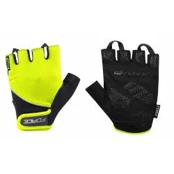 Rukavice Force GEL | fluo-černé obr.[1]