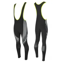 Kalhoty FORCE F58 se šráky bez vložky | černo-šedé obr.[1]