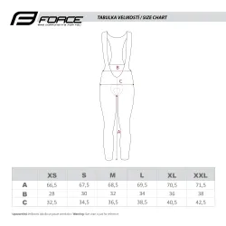 Kalhoty Force REFLEX LINE LADY s vložkou | černé obr.[4]
