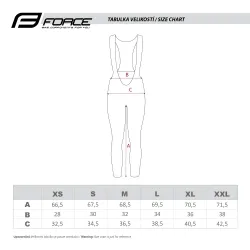 Kalhoty Force REFLEX LINE LADY bez vložky | černé obr.[3]