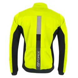 Bunda FORCE FROST softshell | fluo-černá obr.[2]