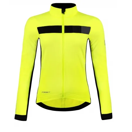 Bunda FORCE FROST LADY softshell | fluo-černá obr.[1]