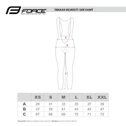 Kalhoty Force REFLEX LINE LADY s vložkou | černé obr.[3]