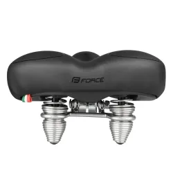 Sedlo FORCE NOVA2 dámské s pružinou | černé obr.[4]