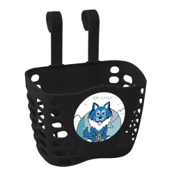 Koš FORCE na řídítka dětský | černý obr.[2]