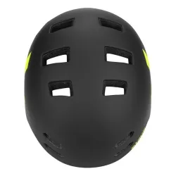Etape dětská cyklistická přilba BUDDY | černá/žlutá fluo mat obr.[4]