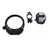 Zámek spirála 120cm/8mm 4kód + držák