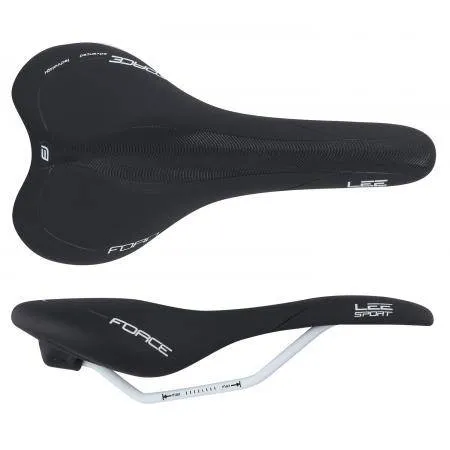Sedlo FORCE LEE SPORT sportovní pánské | černo-bílé